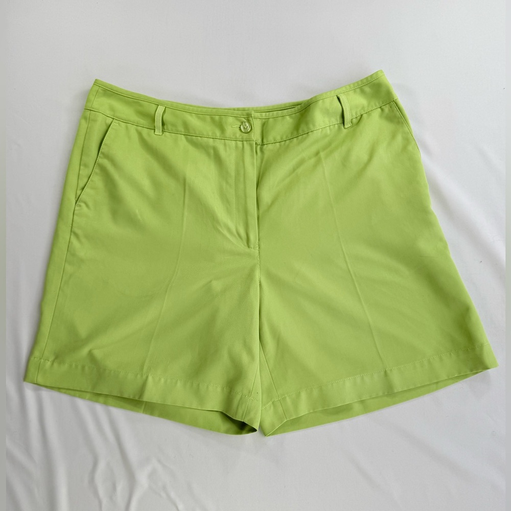 Liz Golf Audra lime green women’s golf shorts